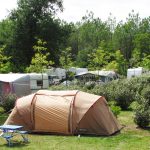 2-star campsite landes beside the sea with pitches