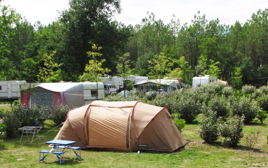 2-star campsite landes beside the sea with pitches
