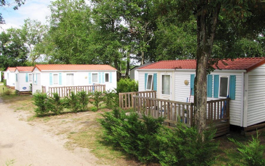 Mobil-home camping Landes pas cher