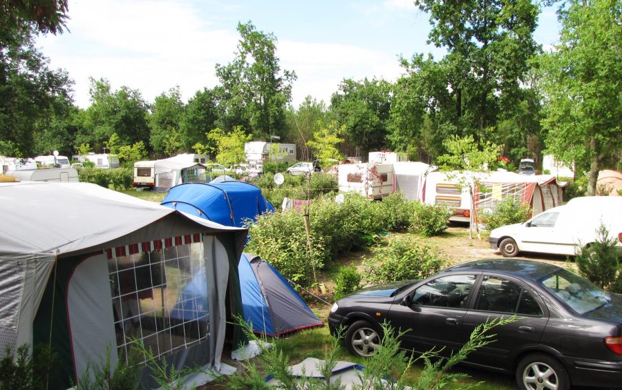 campsite pitches lesperon landes