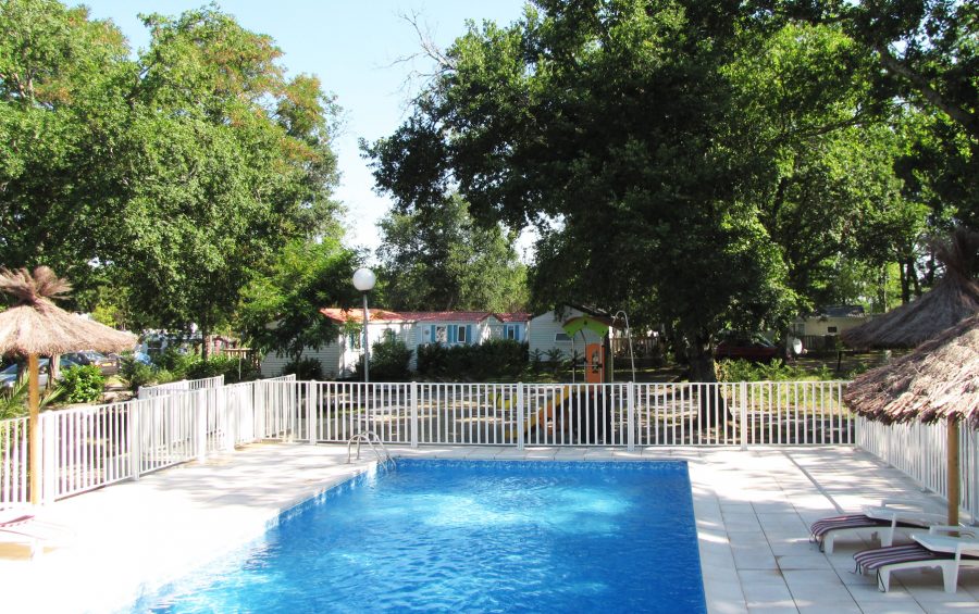 piscine camping dans les landes